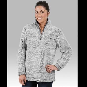 ADULT SHERPA QUARTER ZIP PULLOVER